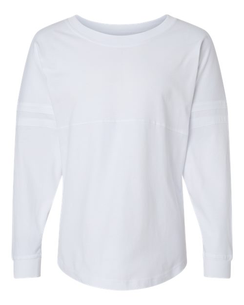Boxercraft Women's Pom Pom Long Sleeve Jersey T-Shirt BW3514