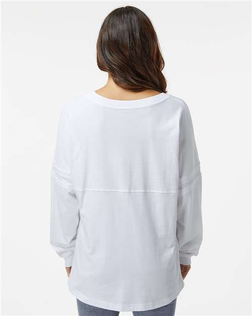 Boxercraft Women's Pom Pom Long Sleeve Jersey T-Shirt BW3514
