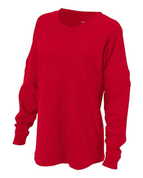 Boxercraft Women's Pom Pom Long Sleeve Jersey T-Shirt BW3514