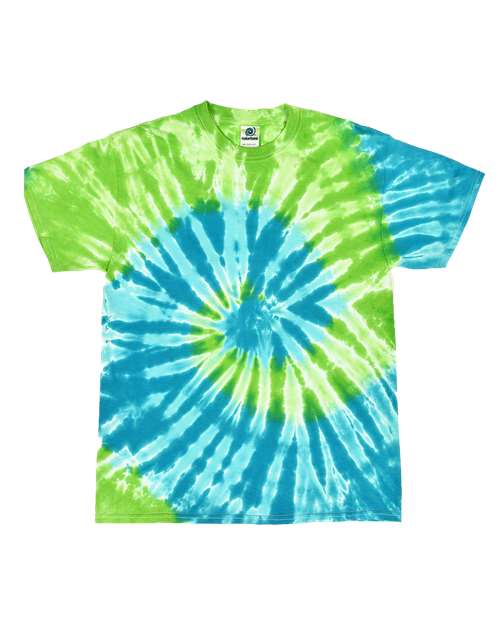 Colortone Unisex Multi-Color Tie-Dyed T-Shirt 1000