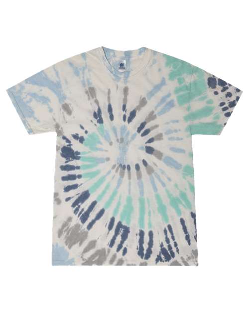 Colortone Unisex Multi-Color Tie-Dyed T-Shirt 1000