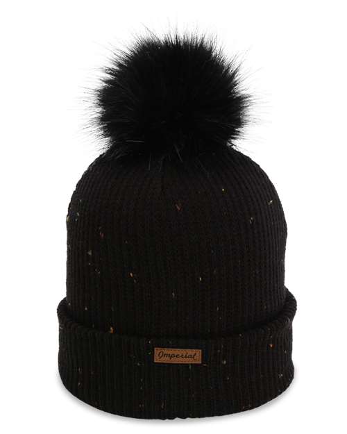 Imperial The Montage Pom Cuffed Beanie 6014
