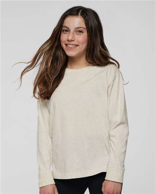 LAT Youth Fine Jersey Long Sleeve Tee 6201
