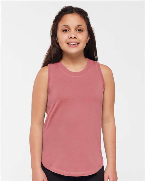 LAT Girls' Relaxed Fine Jersey Tank 2692