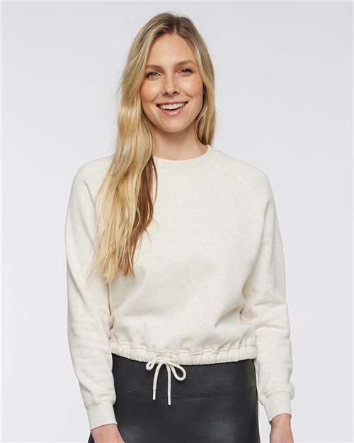LAT Women's Relaxed Boxy Crewneck Sweatshirt 3528