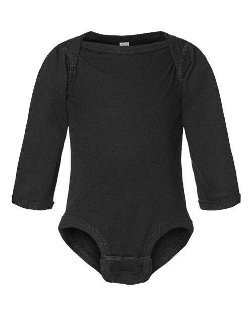 Rabbit Skins Infant Fine Jersey Long Sleeve Bodysuit 4421