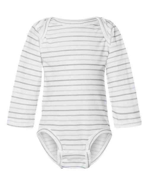 Rabbit Skins Infant Fine Jersey Long Sleeve Bodysuit 4421