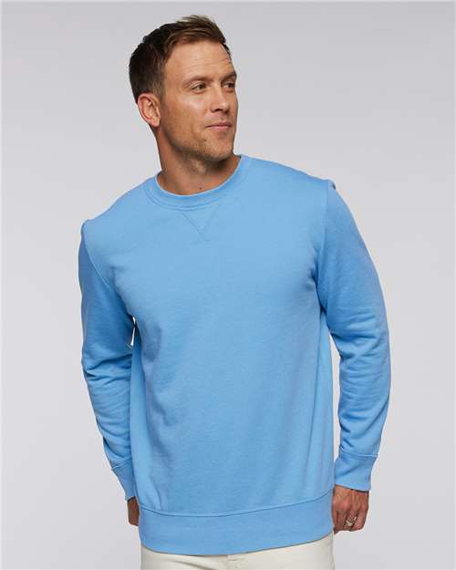 LAT Unisex Vintage Wash Crewneck Sweatshirt 6935