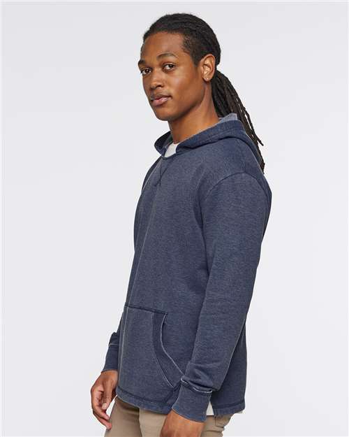LAT Unisex Vintage Wash Hoodie Sweatshirt 6936