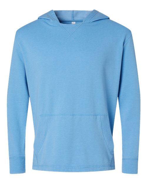 LAT Unisex Vintage Wash Hoodie Sweatshirt 6936