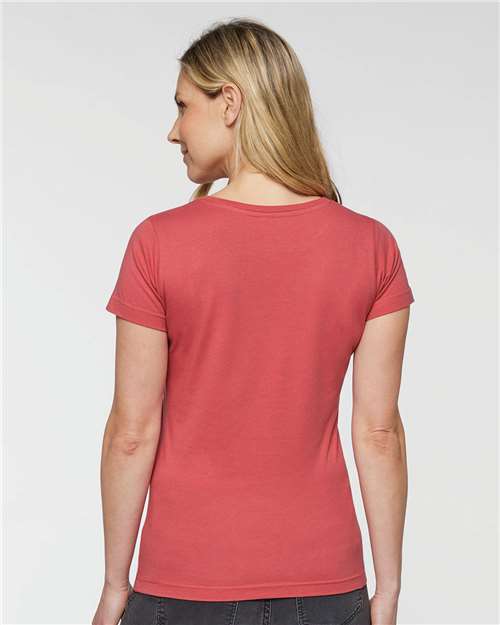 LAT Women's Fine Jersey Tee 3516