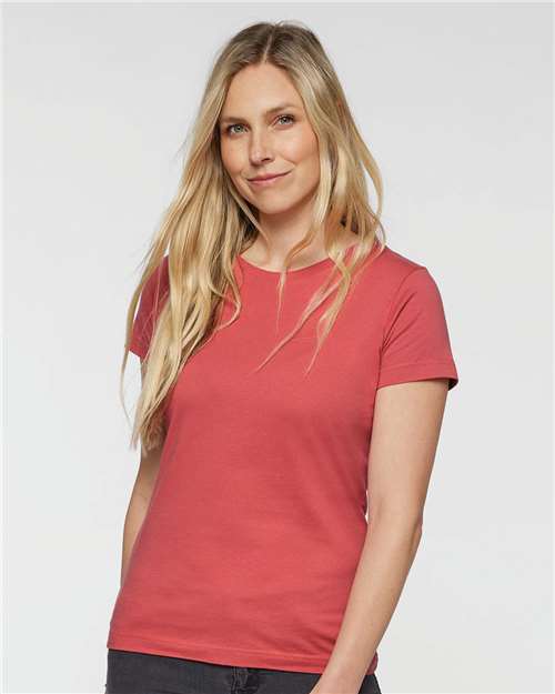 LAT Women's Fine Jersey Tee 3516
