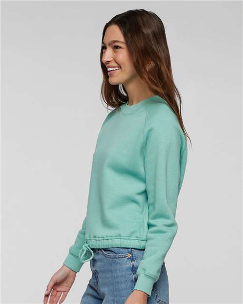 LAT Women's Relaxed Boxy Crewneck Sweatshirt 3528