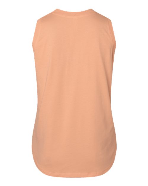LAT Women's Curvy Relaxed Fine Jersey Tank 3892