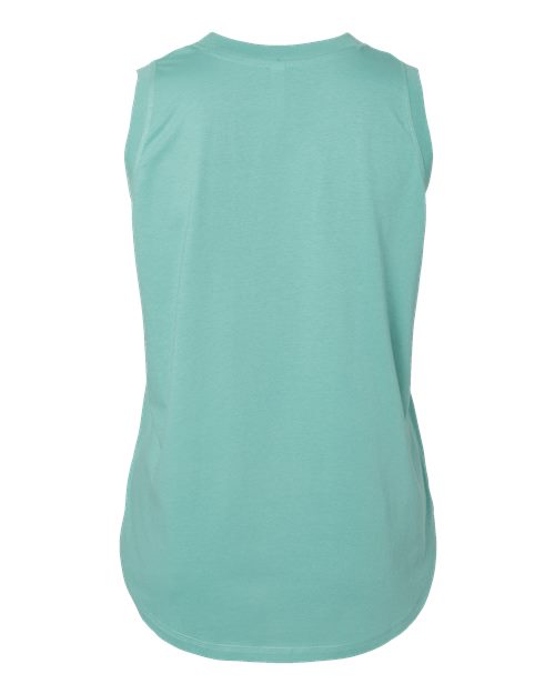 LAT Women's Curvy Relaxed Fine Jersey Tank 3892