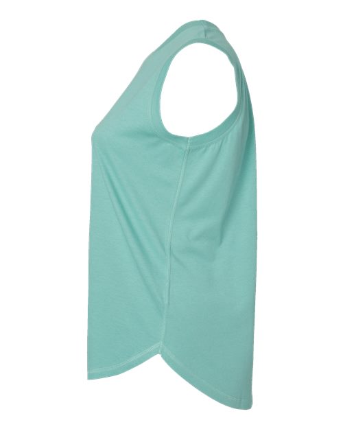 LAT Women's Curvy Relaxed Fine Jersey Tank 3892