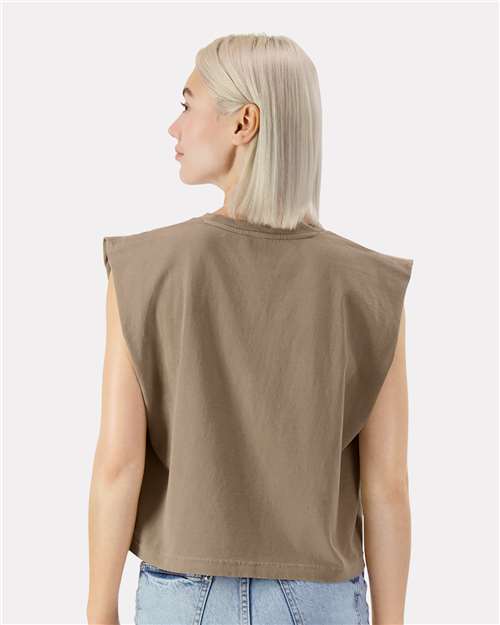 American Apparel Women's Heavyweight Cotton Garment-Dyed Muscle Tee 307GD