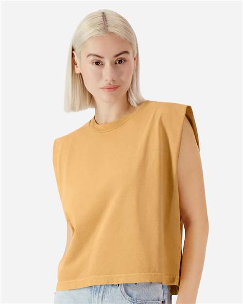 American Apparel Women's Heavyweight Cotton Garment-Dyed Muscle Tee 307GD