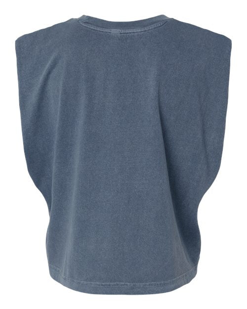 American Apparel Women's Heavyweight Cotton Garment-Dyed Muscle Tee 307GD