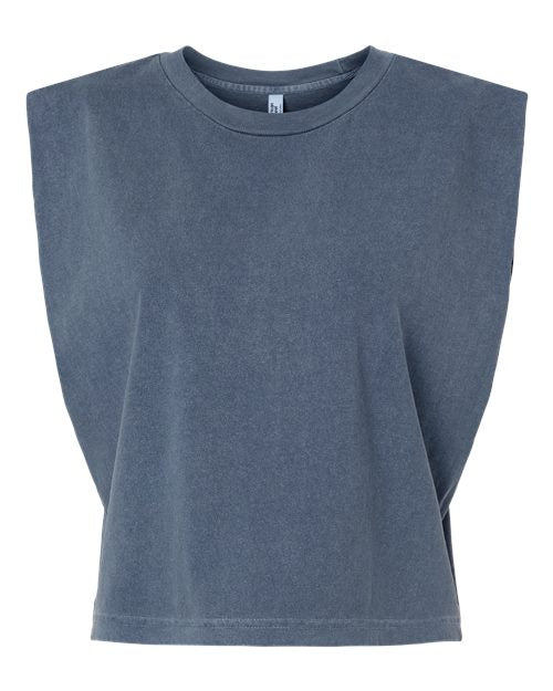 American Apparel Women's Heavyweight Cotton Garment-Dyed Muscle Tee 307GD
