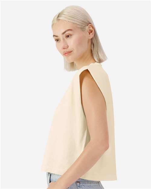 American Apparel Women's Heavyweight Cotton Garment-Dyed Muscle Tee 307GD