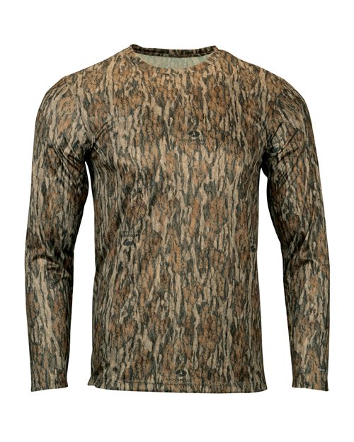 Paragon Men's Oxford Performance Camo Print Long Sleeve T-Shirt 237