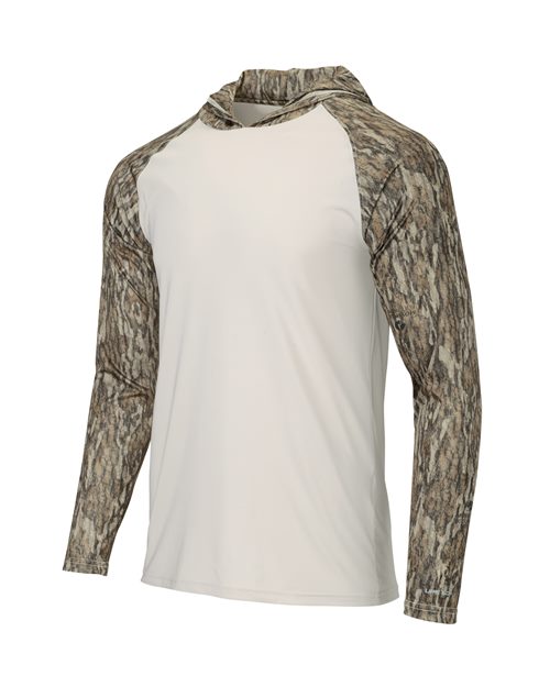 Paragon Men's Biloxi Performance Colorblocked Hooded Long Sleeve T-Shirt 241