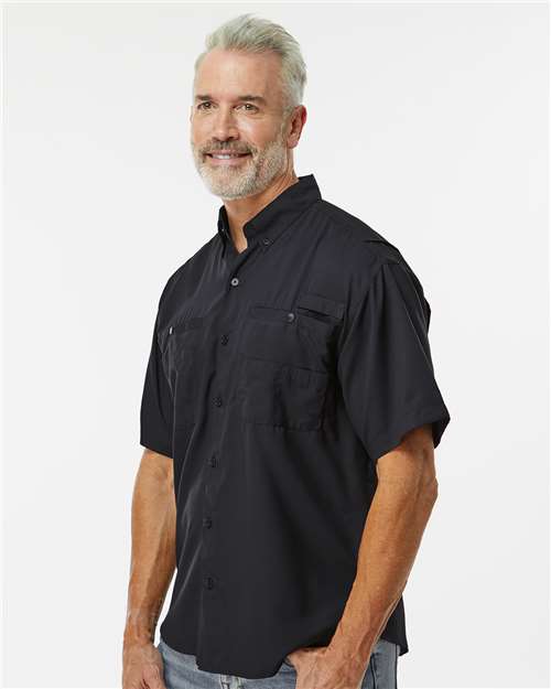 Paragon Men's Hatteras Performance Short Sleeve Fishing Shirt 700