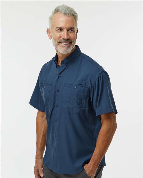 Paragon Men's Hatteras Performance Short Sleeve Fishing Shirt 700