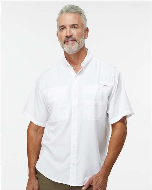 Paragon Men's Hatteras Performance Short Sleeve Fishing Shirt 700