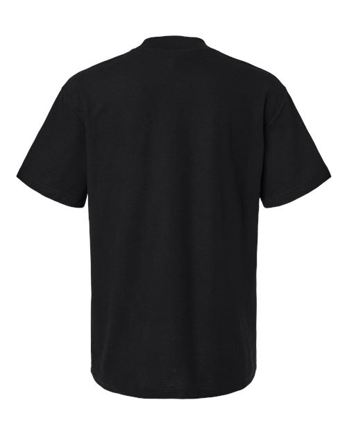 American Apparel Unisex Pique Mock Neck Tee 1PQ