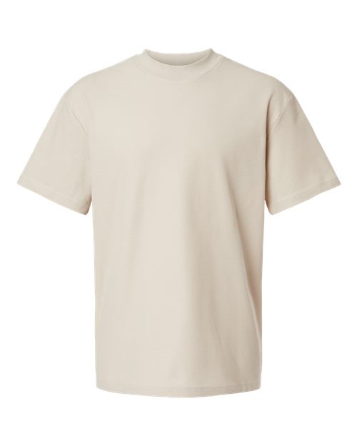 American Apparel Unisex Pique Mock Neck Tee 1PQ