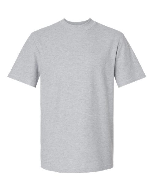 American Apparel Unisex Pique Mock Neck Tee 1PQ