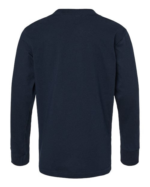 Next Level Youth Cotton Long Sleeve T-Shirt 3311