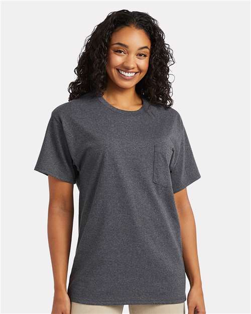 Hanes Unisex Essential-T Pocket T-Shirt 5290P
