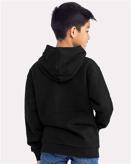 Next Level Youth Santa Barbara Fleece Hooded Sweatshirt 9113