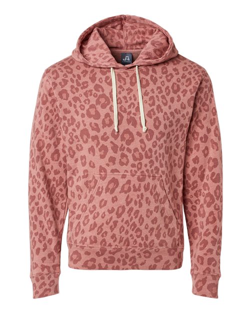 J. America Men's Triblend Fleece Hooded Sweatshirt 8871