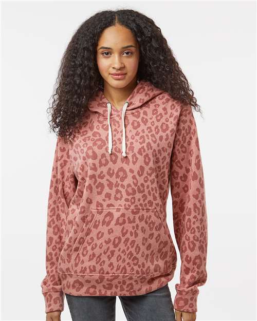 J. America Men's Triblend Fleece Hooded Sweatshirt 8871