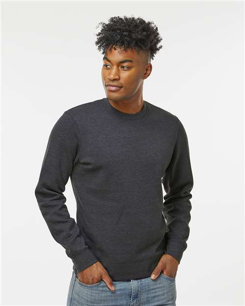 J. America Unisex BTB Fleece Crewneck Sweatshirt 8721