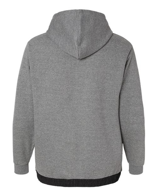 MV Sport Unisex Mixed Media Hooded Sweatshirt 23112