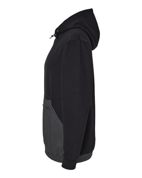 MV Sport Unisex Mixed Media Hooded Sweatshirt 23112