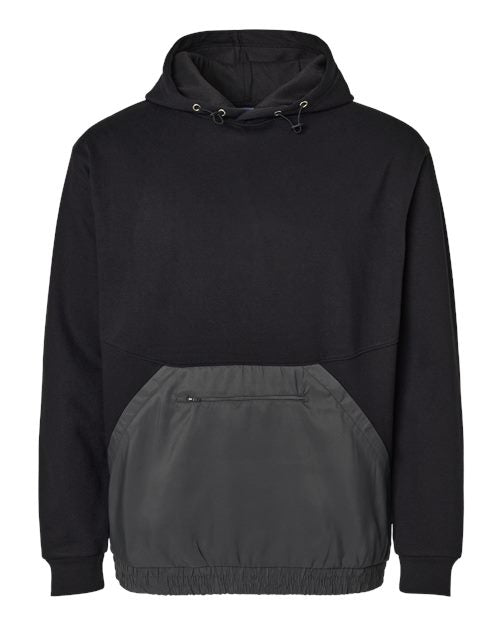 MV Sport Unisex Mixed Media Hooded Sweatshirt 23112