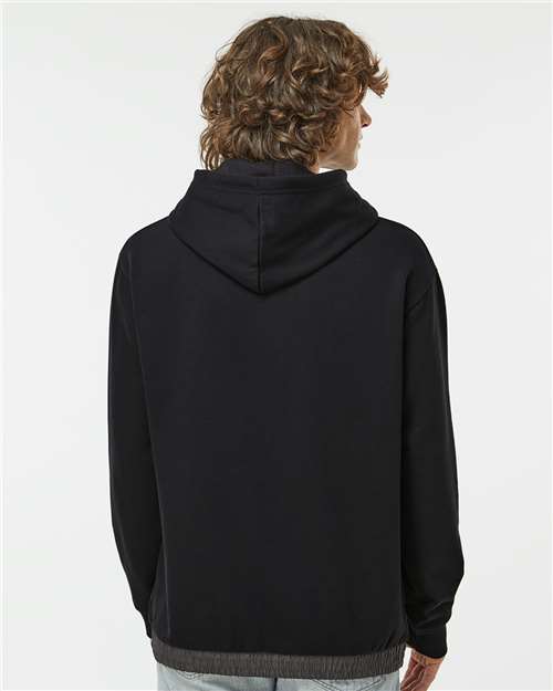 MV Sport Unisex Mixed Media Hooded Sweatshirt 23112
