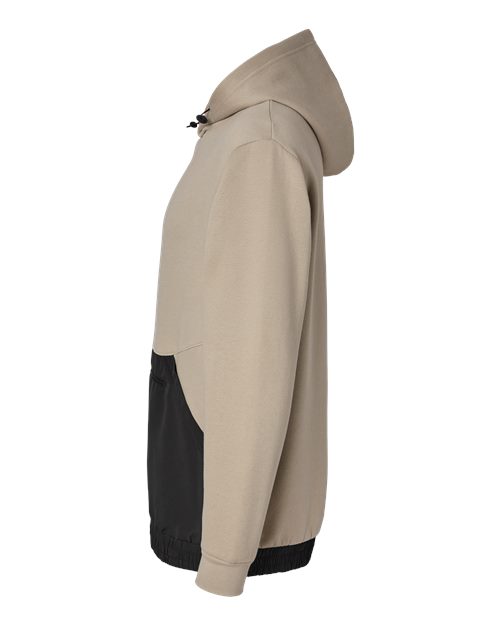 MV Sport Unisex Mixed Media Hooded Sweatshirt 23112