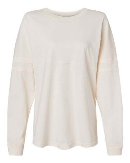 Boxercraft Women's Pom Pom Long Sleeve Jersey T-Shirt BW3514