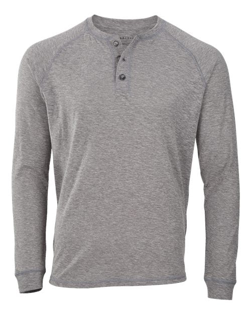 Boxercraft Unisex Henley Long Sleeve T-Shirt BM3101