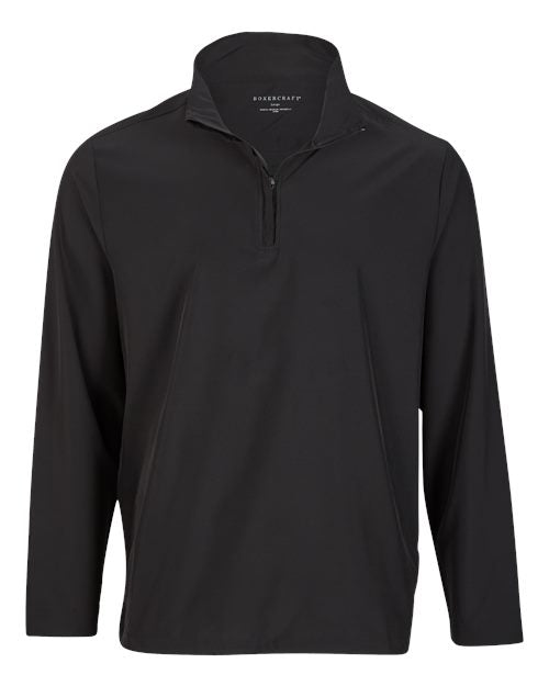 Boxercraft Men's Quarter-Zip Stretch Pullover BM5206