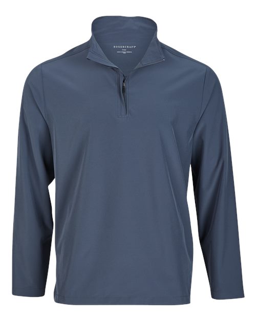 Boxercraft Men's Quarter-Zip Stretch Pullover BM5206