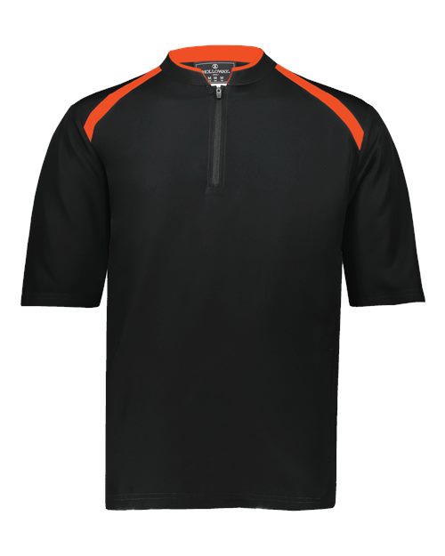 Holloway Men's Clubhouse Short Sleeve Quarter-Zip Pullover 229581