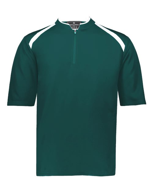Holloway Men's Clubhouse Short Sleeve Quarter-Zip Pullover 229581